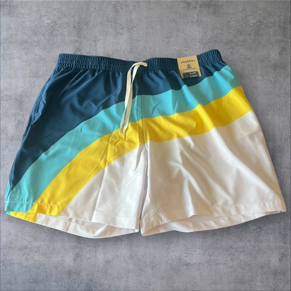 Chubbies The Shore Enoughs 5.5” Classic Swim‎ Trunk New With Tags
